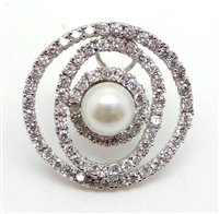 Earrings Ottaviani Woman in Silver Perla 49569 - 49569